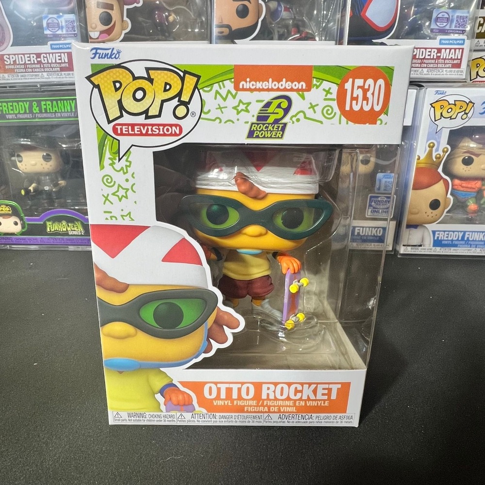 Funko Pop Television Nickelodeon Rocket Power Otto Rocket 1530 Vinyl Figure